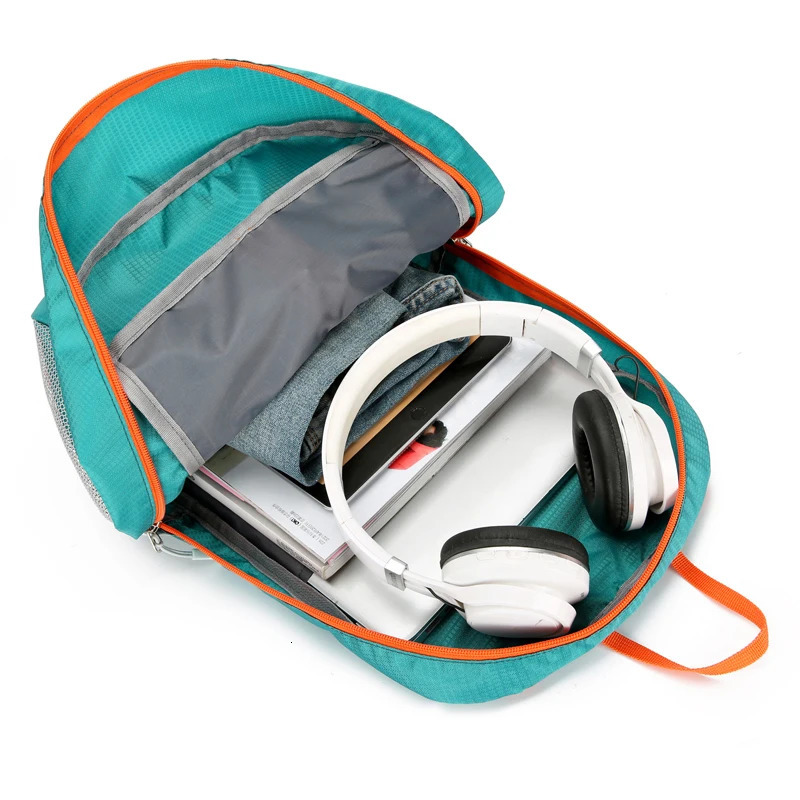 17L Portable Foldable Backpack Folding Mountaineering Bag Ultralight Outdoor Climbing Cycling Travel Knapsack Hiking Daypack 250407