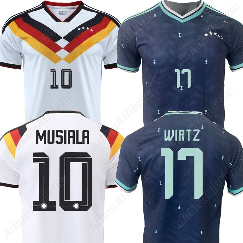 Deutschland jerseys 2026 world cup WIRTZ MUSIALA KIMMICH football shirts 26 27 REUS KROOS MULLER soccer jersey kids kit player version