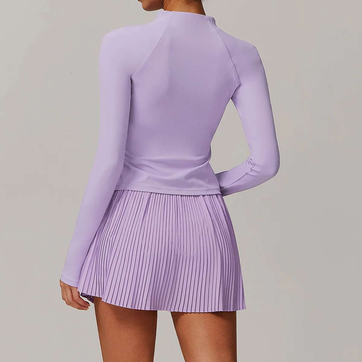 New 1/2/3pcs Yoga Women Outdoor Sports Running Gym Set Tennis Suit Slim Elastic Golf Fiess Pleated Skirt Sunscreen Clothes