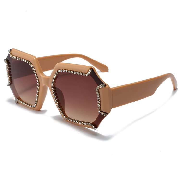 Gradient Trendy Dia Square Sunglasses Aodun Oversized Sun for Ladies Eyewear Glasses