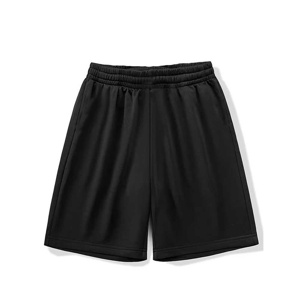Retro Word graphic drawing casual pocket mens shortsXJ250407