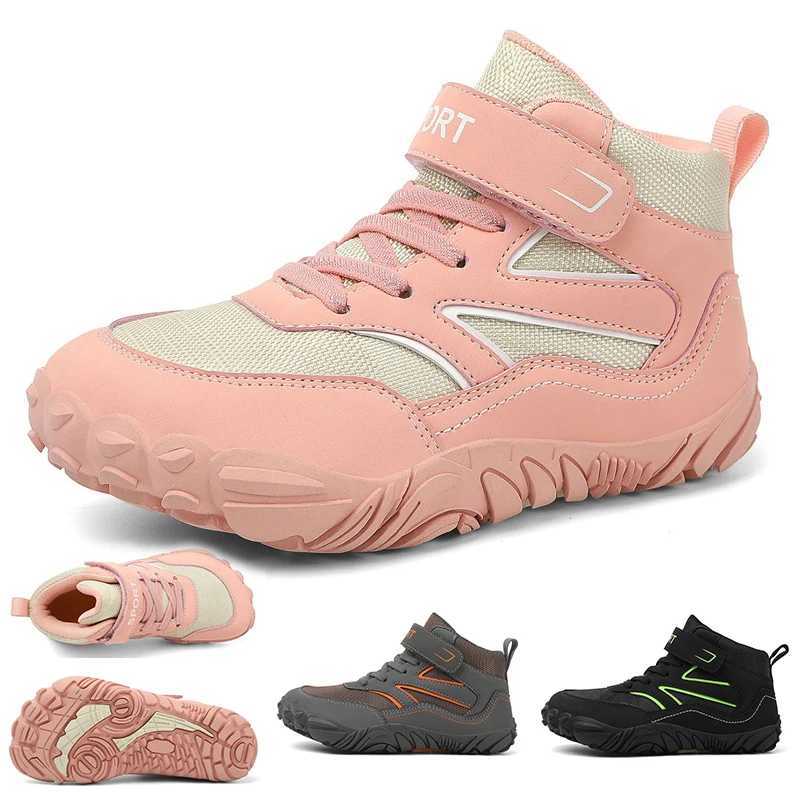 Little/Big Kid Wide High Top Barefoot Shoes 124 Street Sle Minimist Sneakers Suitable for Boys/Girls W250407
