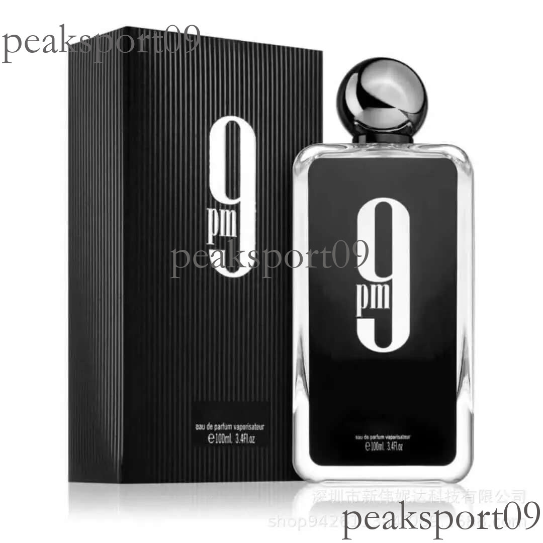 100ml/ 3.4oz 9PM Original Mens Afnan Light Long Lasting Fragrance Womens Perfume Charming Charm Giftxj241101