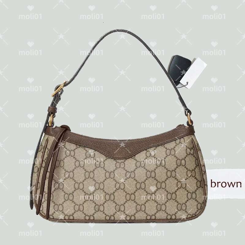 Designers Women Shoulder Bags Ophidia Classic Handbags Ladies Designer Underarm Bag Lady Purse Brown Wallet Letter Messenger Leather Bag057 cc