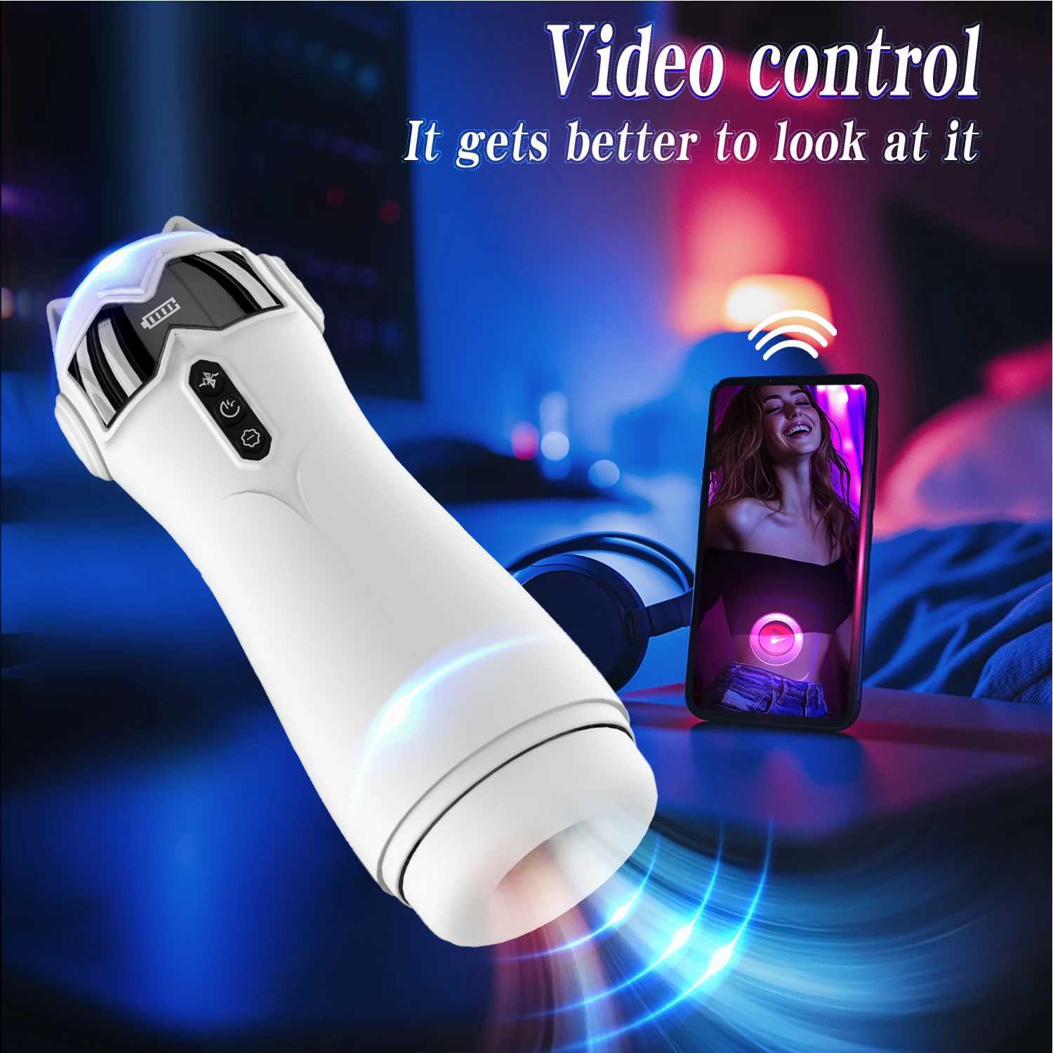 Automatic Sucking Male Vibration Masturbator Male Heating Masturbation Cup Vaginal Sex Toys for Men Adult GoodsW250408