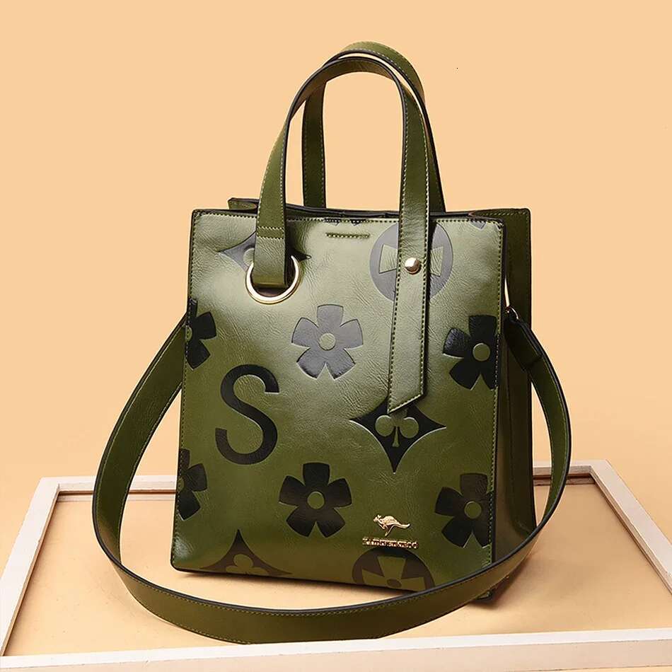 Handbags Women Bags Designer Top Handle PU Leather Shoulder For Ladies High Quality Female Crossbody Tote Bag Sac