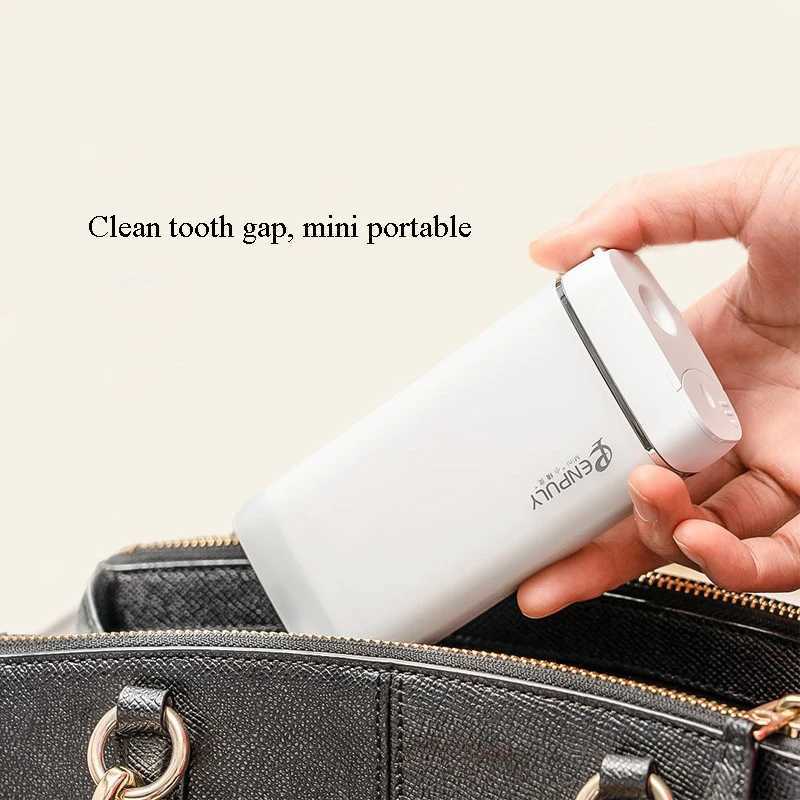 Enpuly oral irrigator M6 Plus portable dental irrigator Bucal ultrasonic water irrigator oral teeth cleaner teeth sink M250408
