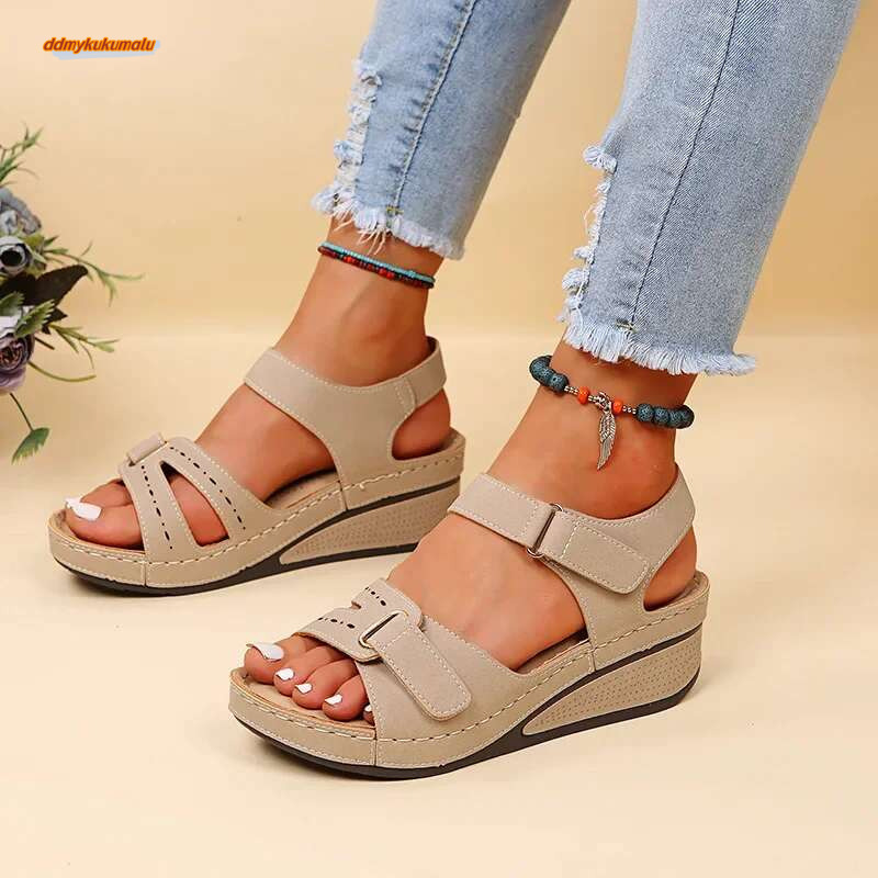 2023 Women Soft Women's Sandals Slip On Open Toe Walking Shoes Slipper Party Footwear Female atillas Muje ddmykukumalu