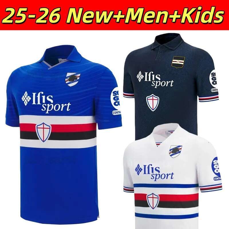 25/26 U.C. SaMpDoRiAs CODA Soccer Jerseys 2025 2026 TUTINO BORINI IOANNOU VENUTI BELLEMO KASAMI VIEIRA SEKULOV BERESZYNSKI DEPAOLI ROMAGNOLI VULIKIC football