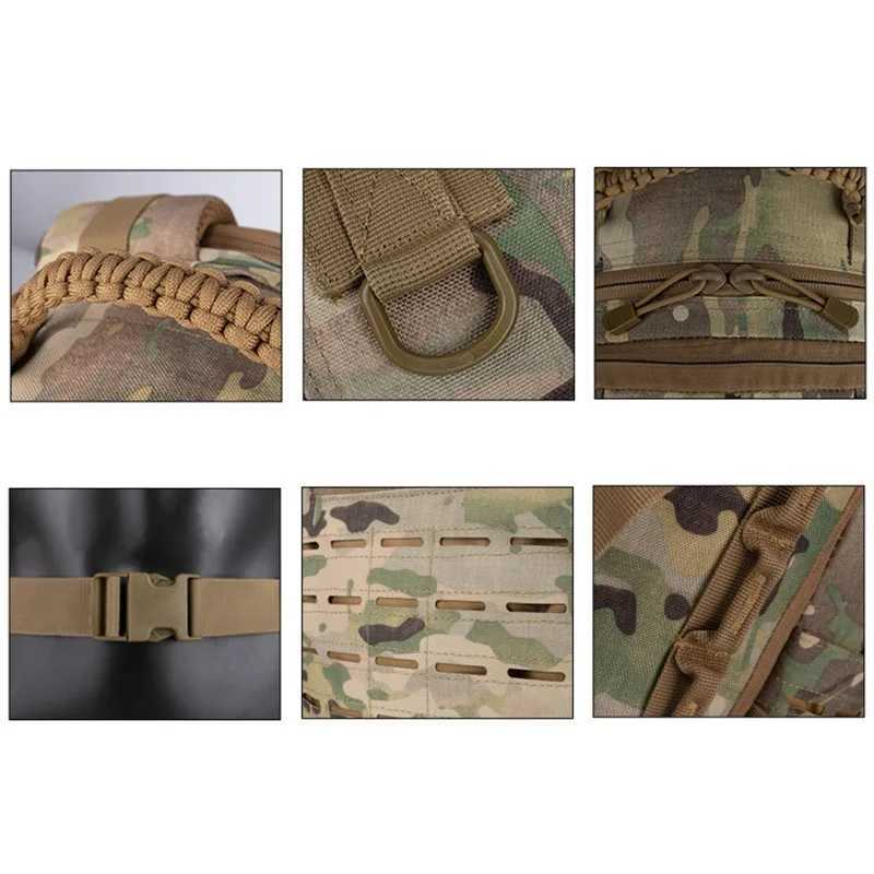 YAKEDA Hunting Backpack Multi-functional MOLLE Second Generation Dragon Egg Bag Waterproof Wear-resistant Shoulder Sports BagC250407
