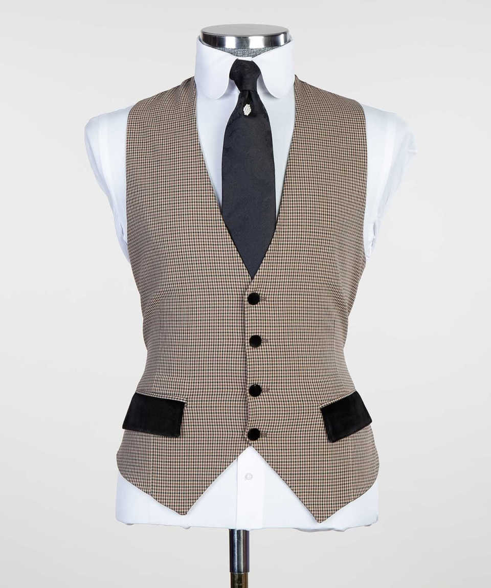 Classic Men Suit Wedding Men's Suit Party Suit Business 2-PCS Coat Vest Slim Tailor-Made Groom Groomsman Formal Occasions Size Customized M251021