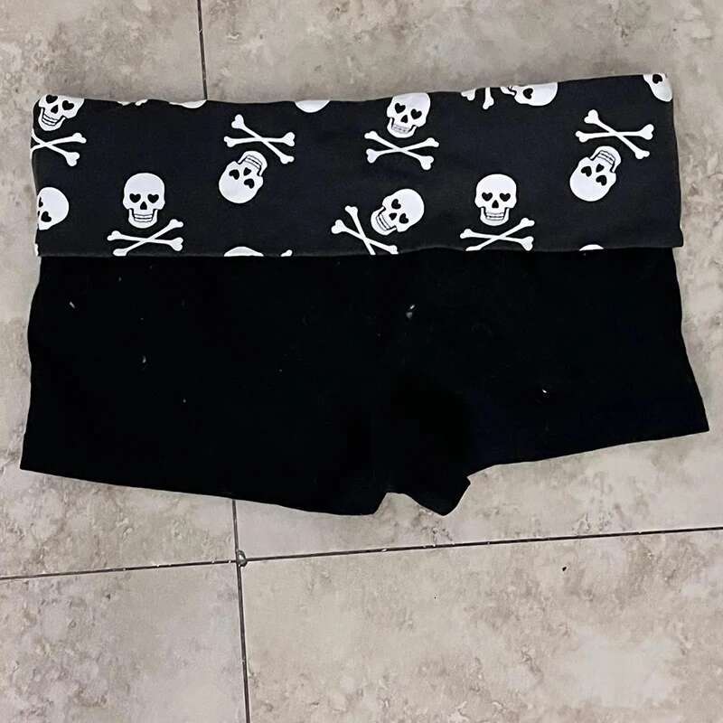 Y2k Shorts Haruku Leopard Print Women Rock Gothic Retro Pants Hip Hop Streetwear Spice Girls Hot Pants Punk Sexy Trousers
