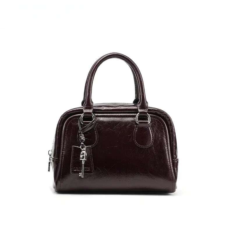 Original Brand Handbag Women Popular Shoulder Designer Boston Square Bag Lady Crossbody