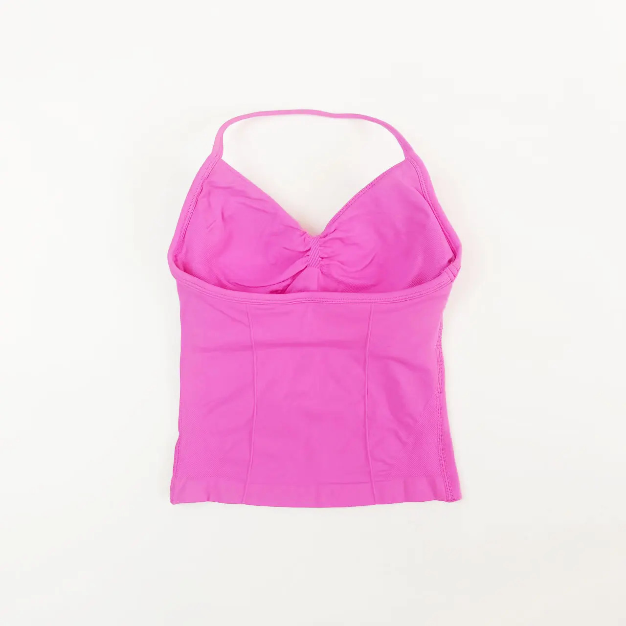 NCLAGEN Impact Longline Strappy Top Sports Yoga Vest Womens Fitness Tank Top Gym Beautiful Open Back Bra Running Workout Halter 250408