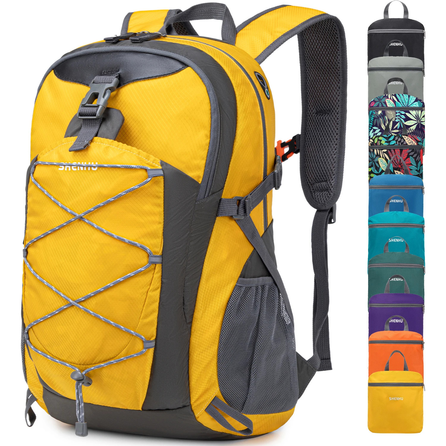Ultra-Lightweight Packable Hiking Backpack Foldable Waterproof Camping Outdoor Sports 40L 250407