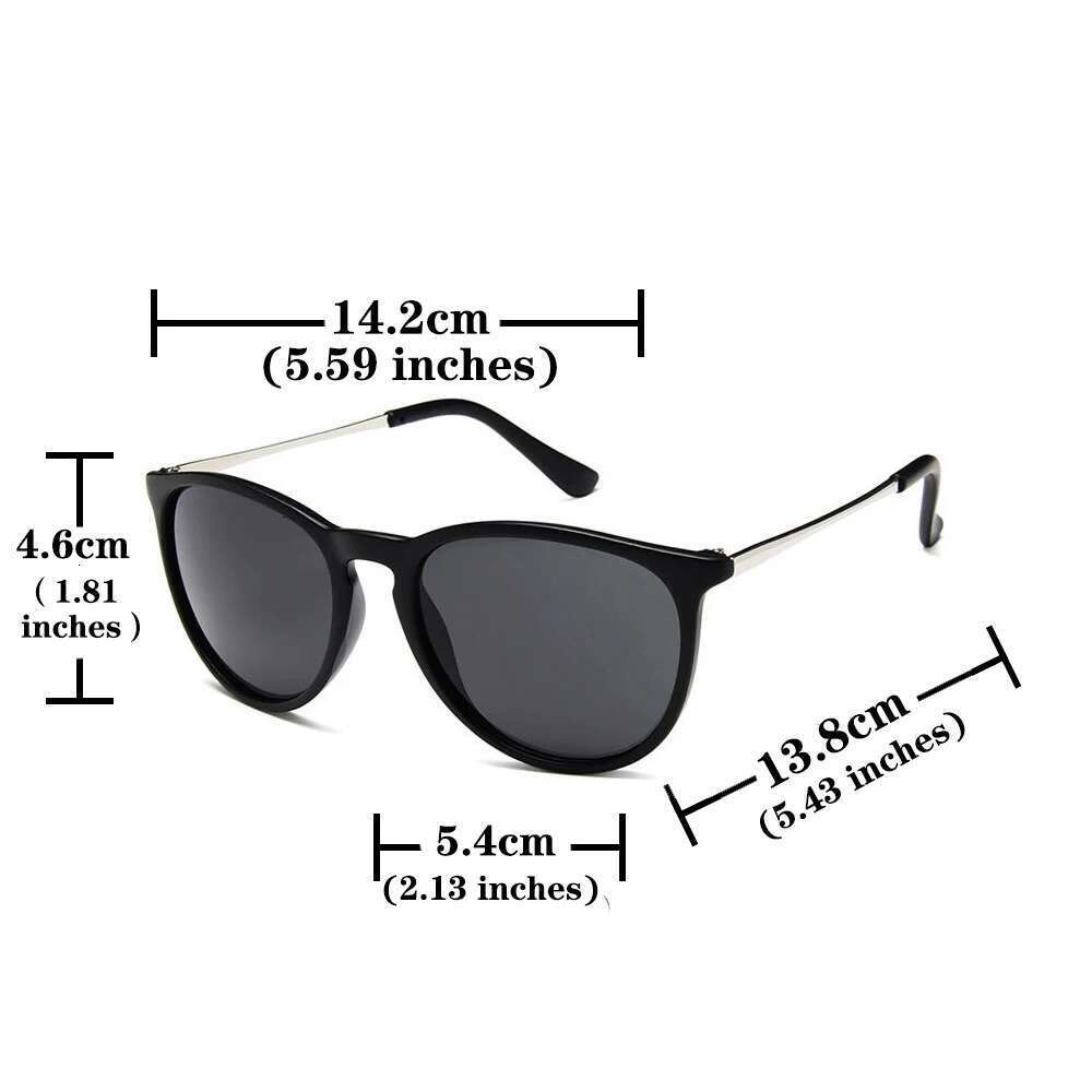Popular Metal Frame Vintage Women Men Round Sun Eye Glasses for Male Female Reflective Film Sunglasses