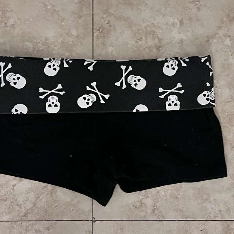 Y2k Shorts Haruku Leopard Print Women Rock Gothic Retro Pants Hip Hop Streetwear Spice Girls Hot Pants Punk Sexy Trousers