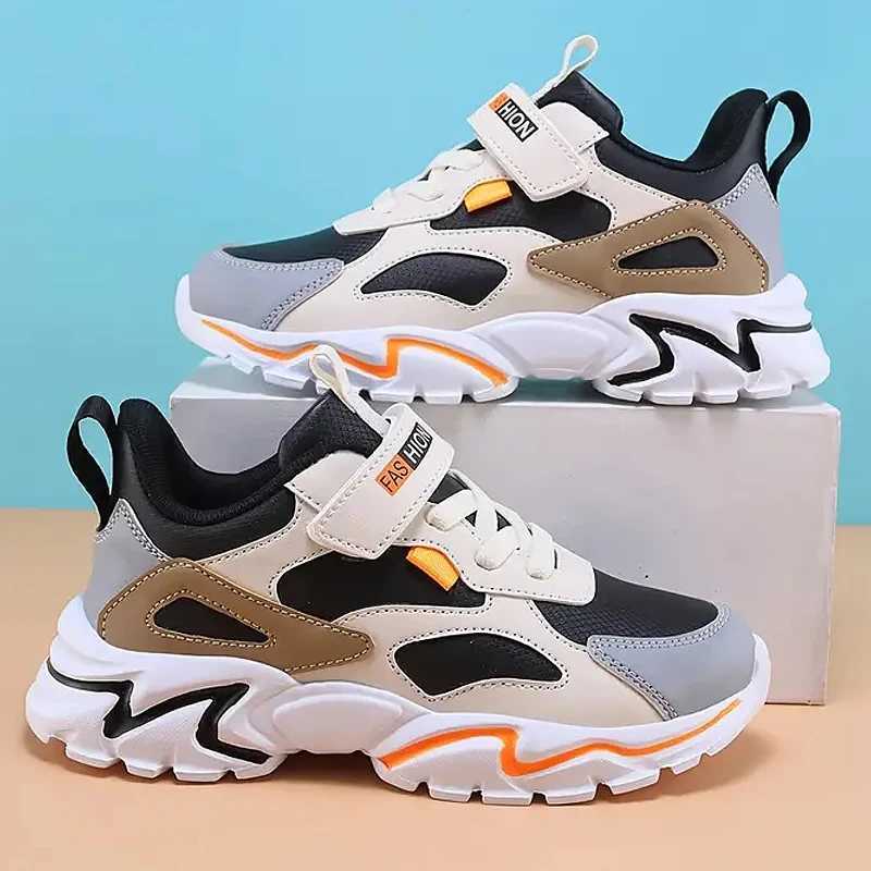 Boys Trendy Street Sle Short and Fat Shoes Comfortable Non slip Casual Sports Shoes for Children Outdoor Activities Childrens Sports Running Shoes W25