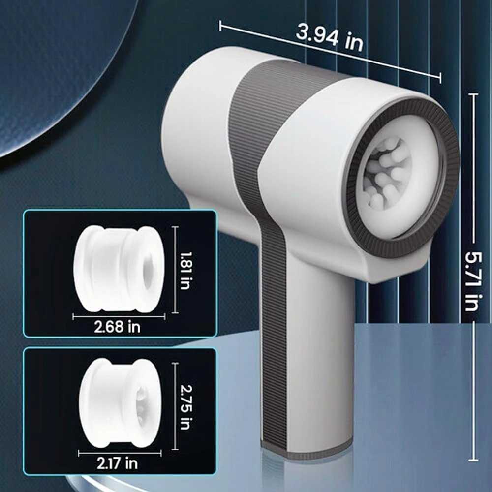 Mens Masturbation Cup Handle Design Double layer Automatic Telescopic Rotating Vibration Oral Sex Toy Penis StrokeXJ250408