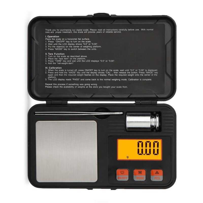 Digital Mini Scale 200g/0.01g 50g/0.001g High Precision Pocket Electronic Scale Balance Scale for Food Weighing Jewelry Scale M250408