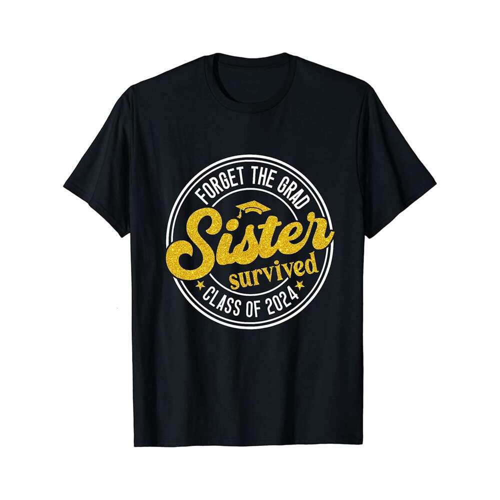 Designer T shirt Forget The Grad Aunt Survived Class Of 2024 Graduation - 220g Tshits