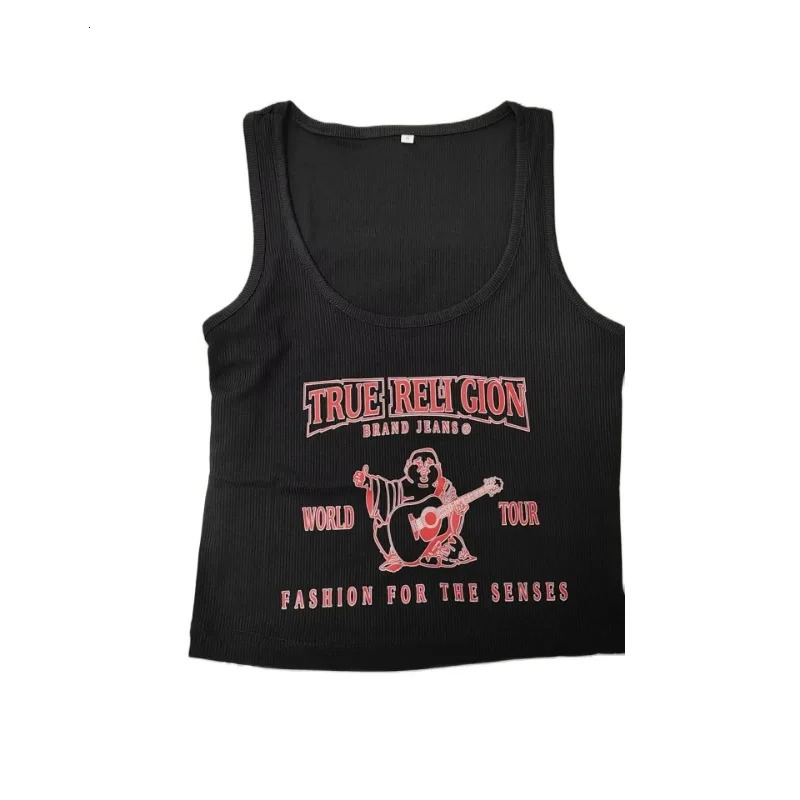 Sexy Graphic T Shirts Fashion Top Printed Sweatshirts Streetswear 2024 Summer Clothes Women Y2K Cropped Tank Tops Tees 250408