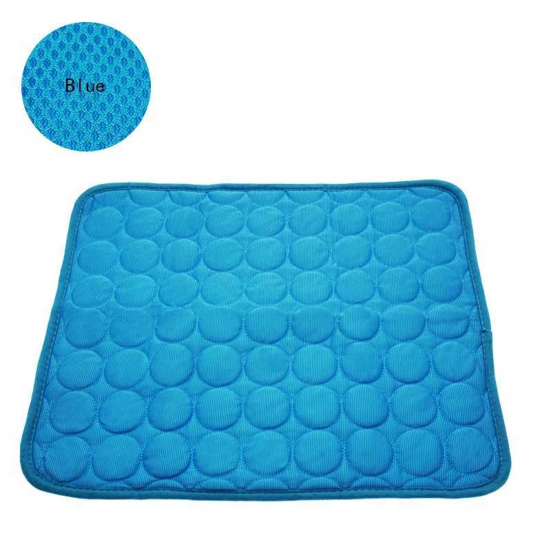 Summer Refreshing Dog Mat Blanket Pet Dog Bed Sofa Portable Cooling Mat Dog Mat Pet Ice Silk Cat Mat Y250407