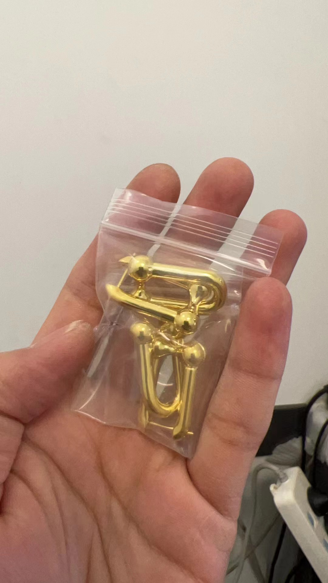 Sier Gold Earrings Dangle Chandelier Chain link Dia Designer fine jewelry Top Quality Women Mens couple fashion Wedding Party girlfriend custom sale