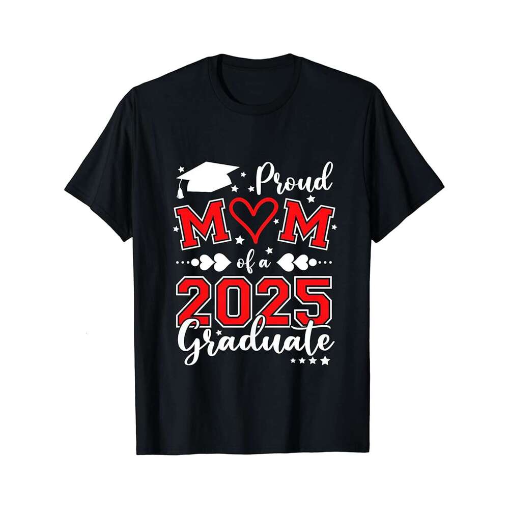 Designer T shirt Mimi Senior 2025 Proud Mimi Of A Class Of 2025 Graduate - 220g Tshits