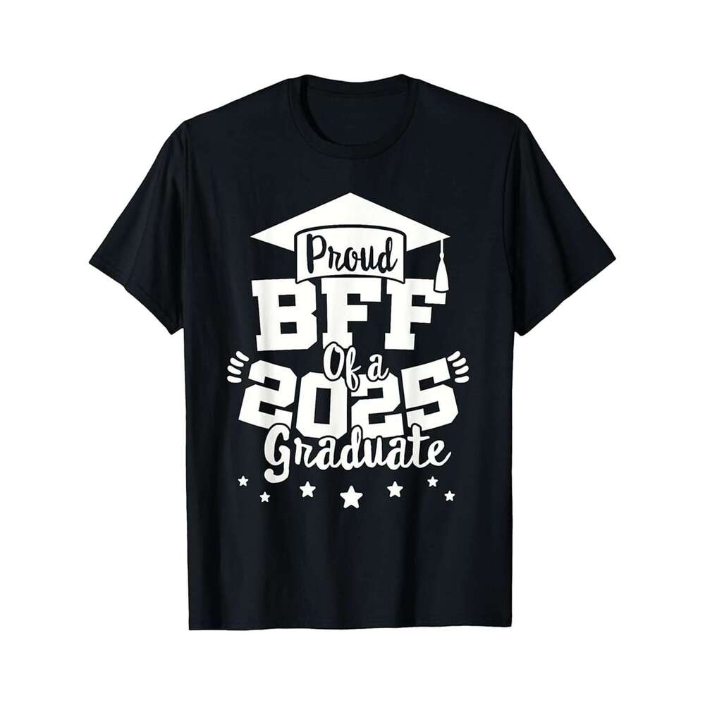Designer T shirt Big Sis of a 2025 Graduate Class Senior Graduation Grad 25 - 220g Tshits