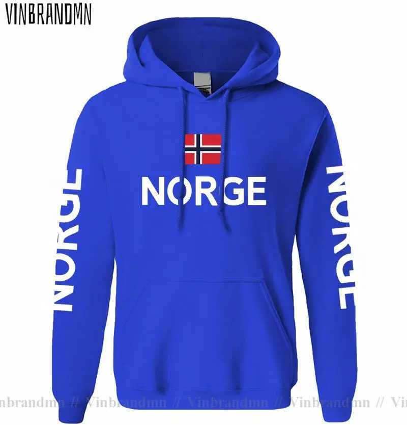Norway hoodie mens sweater new hip-hop street flag without Norway W250408