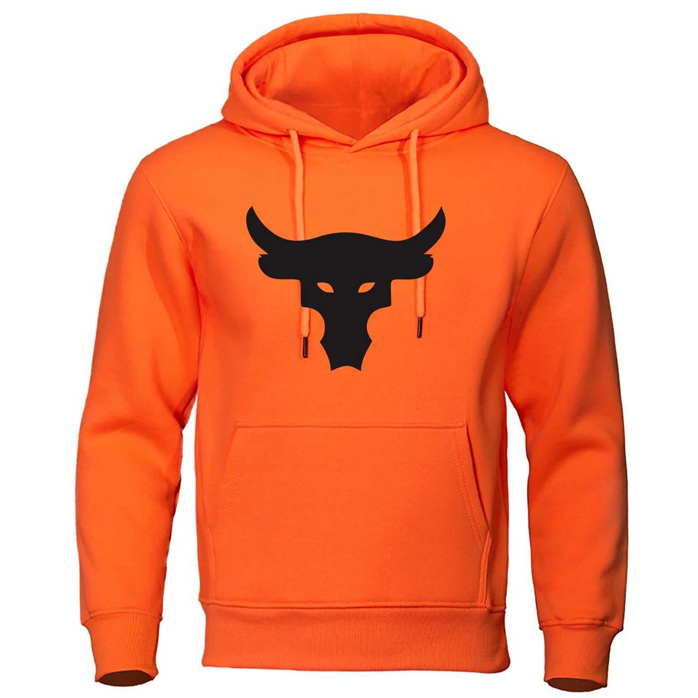 Popular autumn and winter sheepskin print casual fashion mens hoodies pullovers hip-hop street hoodies W250408