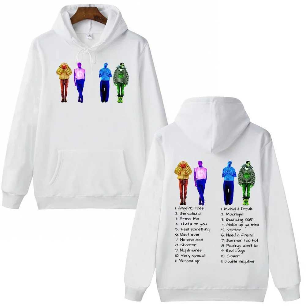 Chris Brown Rap Hoodie Harajuku Pullover Tops Street Clothing Fan Gifts W250408
