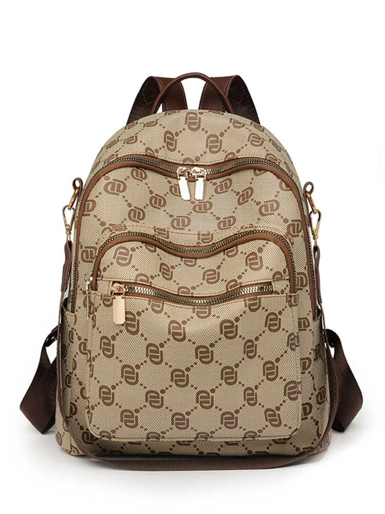 Free Shipping New Vintage Printed Backpacks Women All Fashion Single Shoulder Cross-Body Bags Commuting Women Bags Fashion Travel Bags