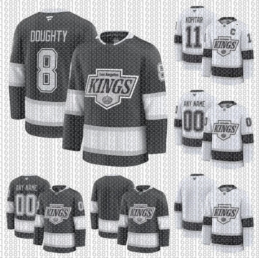Kings Hockey Jersey Anze Kopitar Adrian Kempe Alex Laferriere Trevor Moore Kevin Fiala Brandt Clarke Phillip Danault Warren Foegele Quinton Byfield