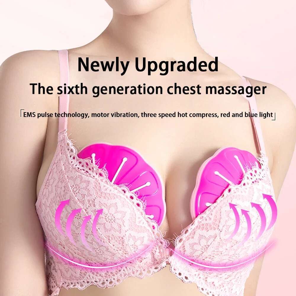 2024 New Massage Boobs, Electric Infrared Electronic Breast Enlargement Health Care Massager For Adult Women