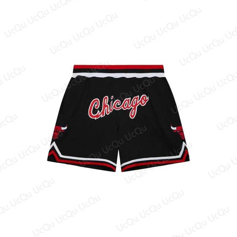 2025 Classic Retro 90S Summer Chicago Basketball Shorts Fitness Exercise Training Basketball ShortsXJ250407