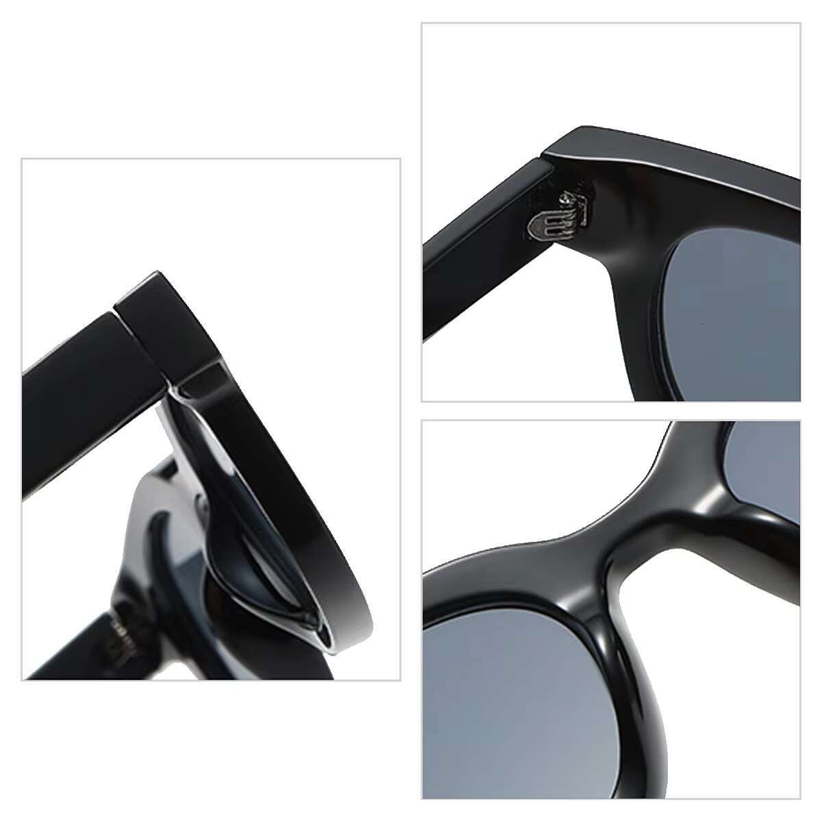 New Hot Selg Products Classic Retro Vintage Designer Steampunk Men Women Square Sunglasses