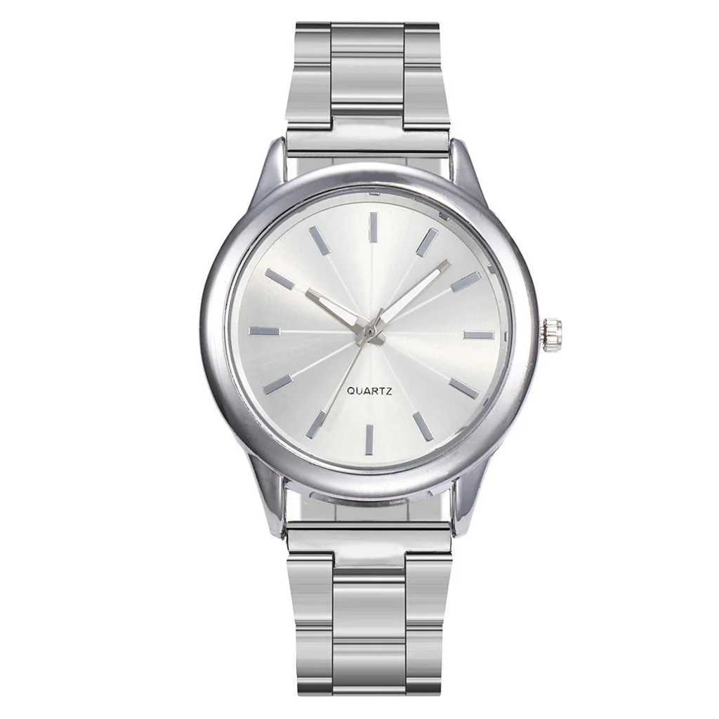 Classic retro 2024 simple womens watch stainless steel dial casual bracelet watch womens watch quartz watch giftT250408
