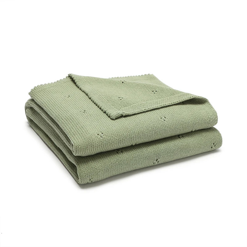 Baby Blankets Super Soft orn Infant Babies Boys Girls Cotton Knit Sleep Quilts Covers for Stroller 90*70cm Kids Throwing Mats 250408
