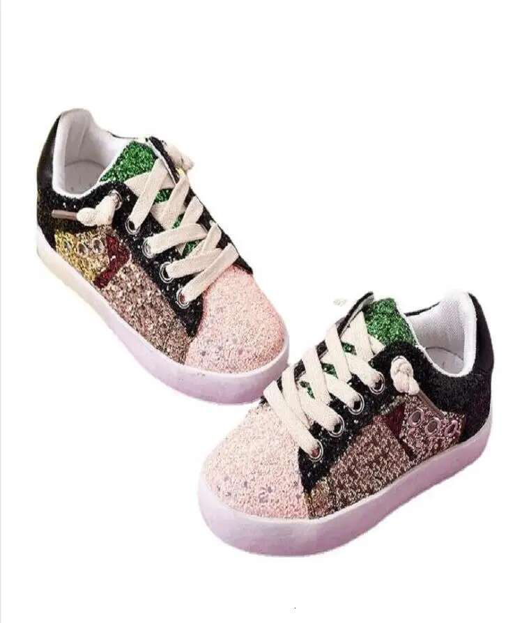 Xiaobai 2025 Four Seasons New Youth Boys Colorful Glitter Sports Single Casual Board Shoes Designer Trendy Casual Shoes1