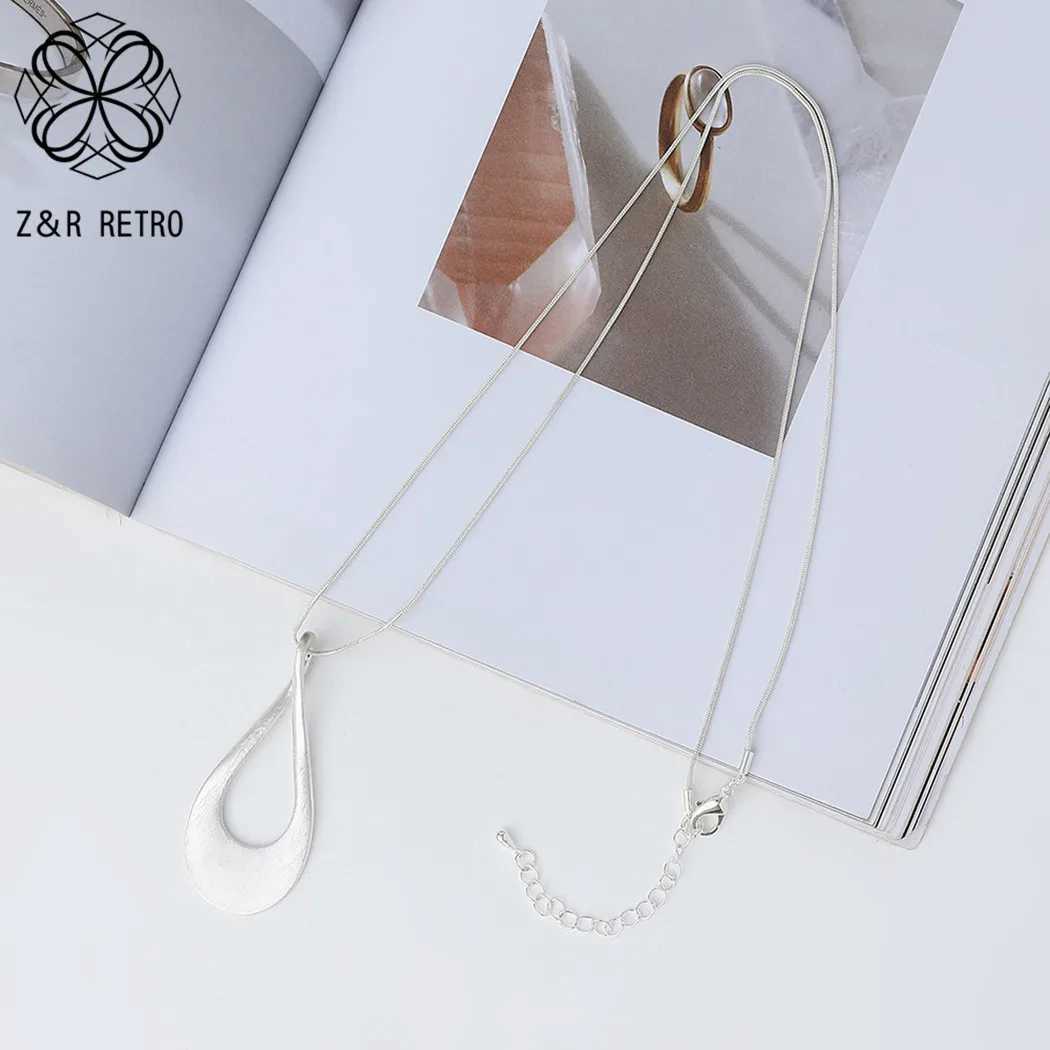 New in Kpop Fashion Pendants Necklaces Goth Jewelry for Women Handmade Long Chains Christmas Gift Kpop Fashion Trending ProductsC250407