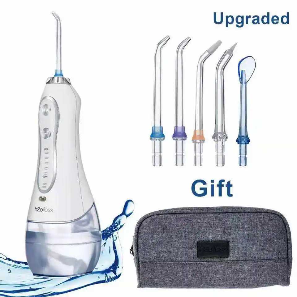 Upgraded Cordless Dental Rinse Portable Water Rinse Rechargeable IPX7 Waterproof Rinse M250408