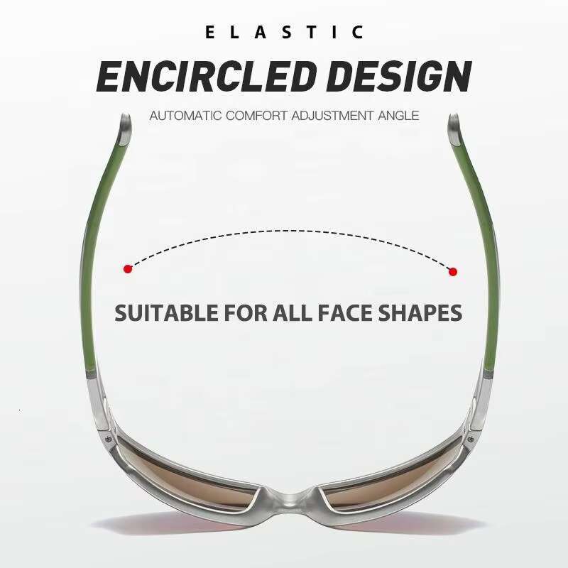 Gradient Trendy Retro Driving Fishing Skating Bicycle Sport Sunglasses