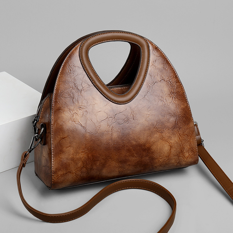2025 New Design Bag Women's Retro Fashion Large Capacity Handbag Work Commute Crossbody Shoulder Bag