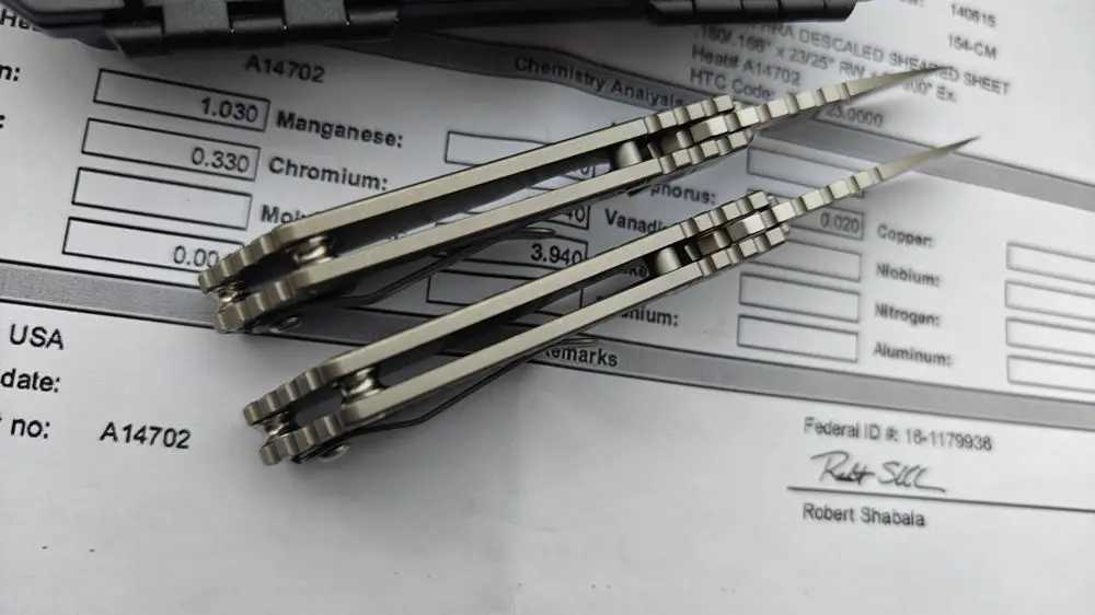 JUFULE Real 154CM Blade Strider PT3 Titanium Handle Copper Washer Folding Knife Tactical Pocket Camping Hunting Outdoor EDC Tool Z250408
