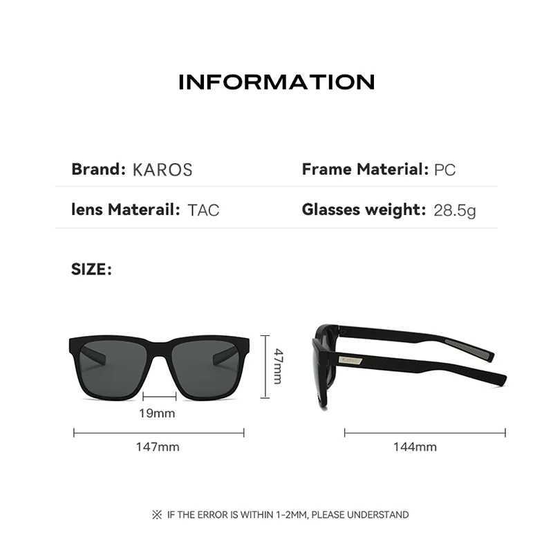 KAROS Polarized Sunglasses Womens Bicycle Camping Hiking Fishing Classic Sunglasses UV400 Womens Glasses YZ2013 W250408