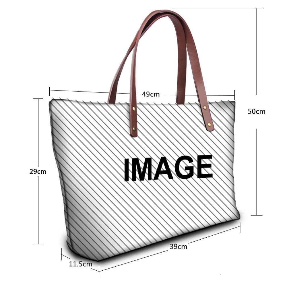 2025 Tote Bags Women Hand Casual Handbag Designer Woman's Large Capacity Shopper Vintage 3D Guitar Print Bag