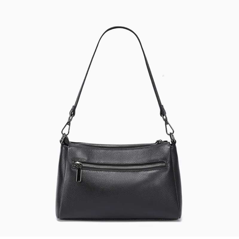 Women's Elegance High Quality Genuine Leather Shoulder 2024 New Underarm Fashionable Small Handbag Ladies Crossbody Bag