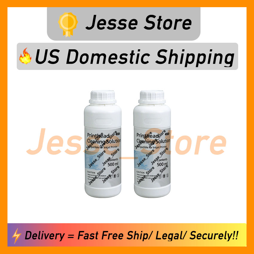 Jesse_store Printhead Cleaning Cleaner US Local Domestic Cleaner Industrial Use Raw Materials Safe Privacy No Customs issues Free Fast Shipping